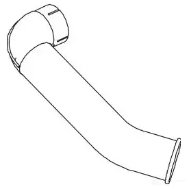 Выхлопная труба глушителя DINEX DD1 CZP 64679 1938141 изображение 0