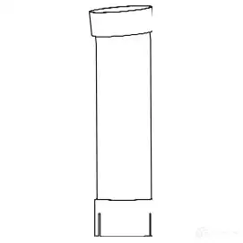 Выхлопная труба глушителя DINEX S 7G6YEL 64718 1938172 изображение 0
