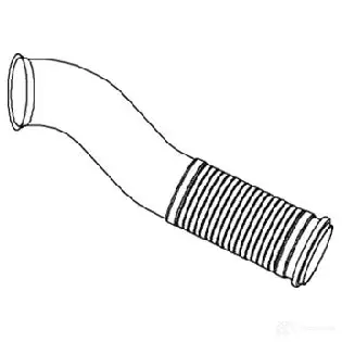 Выхлопная труба глушителя DINEX 82251 1940554 S3U53 UJ изображение 0