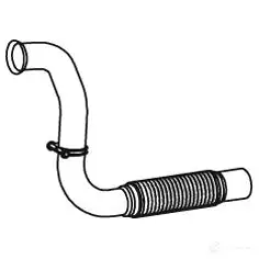 Выхлопная труба глушителя DINEX 1937375 54270 BS42FN V изображение 0