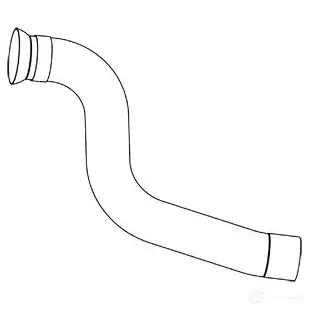 Выхлопная труба глушителя DINEX 1937529 ZU 7N2Y 56130 изображение 0