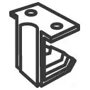 Кронштейн крепления глушителя DINEX 4 57YET 50867 1936254