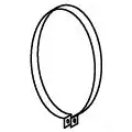 Кронштейн крепления глушителя DINEX 49816 W KG9R6 1935678