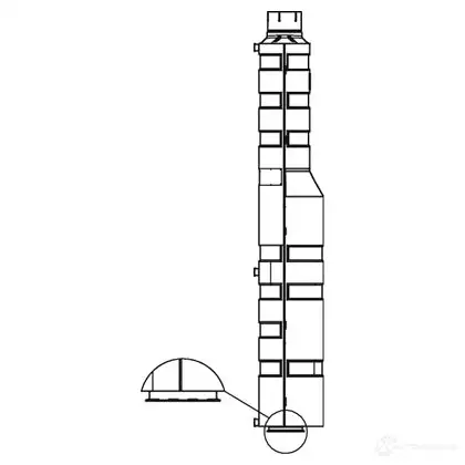 Резонатор DINEX 80455 1939884 8IY2X3 8