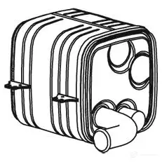 Резонатор DINEX VW7 DFH 1937116 53300
