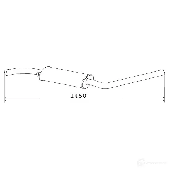 Резонатор DINEX L8I4Z UB 1939400 74303 изображение 0