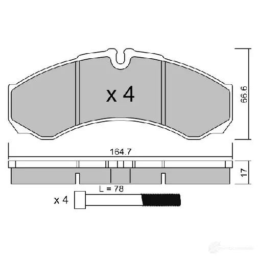 Тормозные колодки дисковые, комплект AISIN 5R YSD BPMB-2013 1424297737 изображение 0