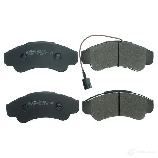 Тормозные колодки дисковые, комплект AISIN 1217554493 QUL5 3B7 BPPE-1017 5411450740722 изображение 1