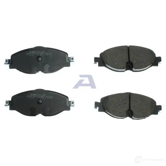 Тормозные колодки дисковые, комплект AISIN 1217557047 1OJ40 2H BPVW-1029 5411450730341 изображение 1