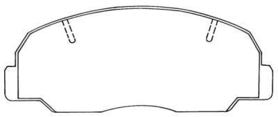 Тормозные колодки дисковые, комплект AISIN 5411450605595 ASN-150 6199806 BZG IY