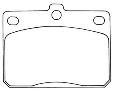 Тормозные колодки дисковые, комплект AISIN 5411450605670 W1J3D F ASN-16 59119506