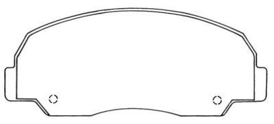 Тормозные колодки дисковые, комплект AISIN K 62PF ASN-193 6199808 5411450605915