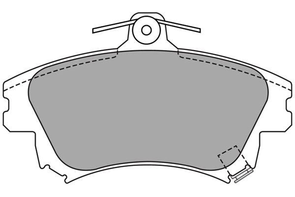 Тормозные колодки дисковые, комплект AISIN 60155254 ASN-2163 2G CUXA 5411450607650 изображение 0