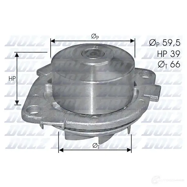 Водяной насос, помпа DOLZ A9 OL3Z S211 8430632192118 1470877