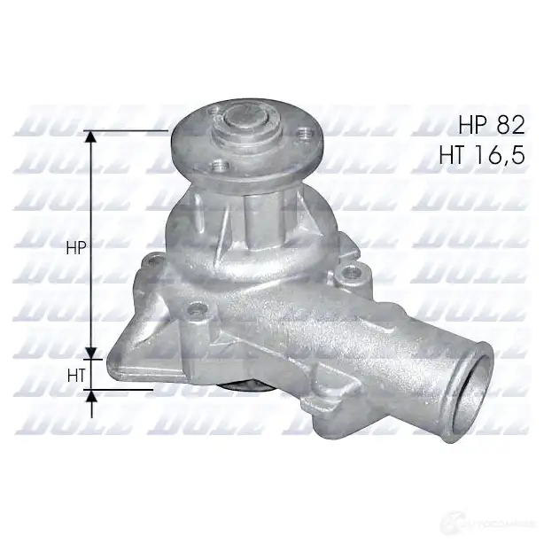 Водяной насос, помпа DOLZ S111 7 W17W6U 8430632191111 1470784 изображение 0