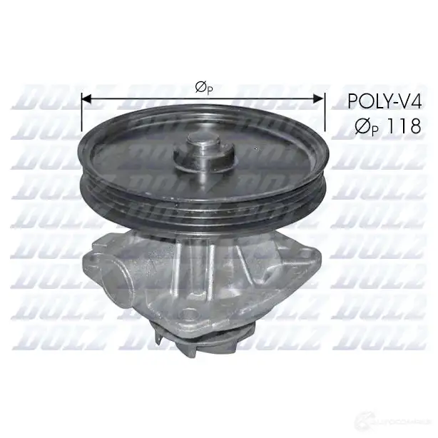 Водяной насос, помпа DOLZ 8430632192262 1470896 SN INTA S226
