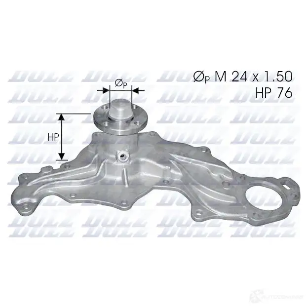 Водяной насос, помпа DOLZ F122 8430632061223 G MSK54 1469969 изображение 0