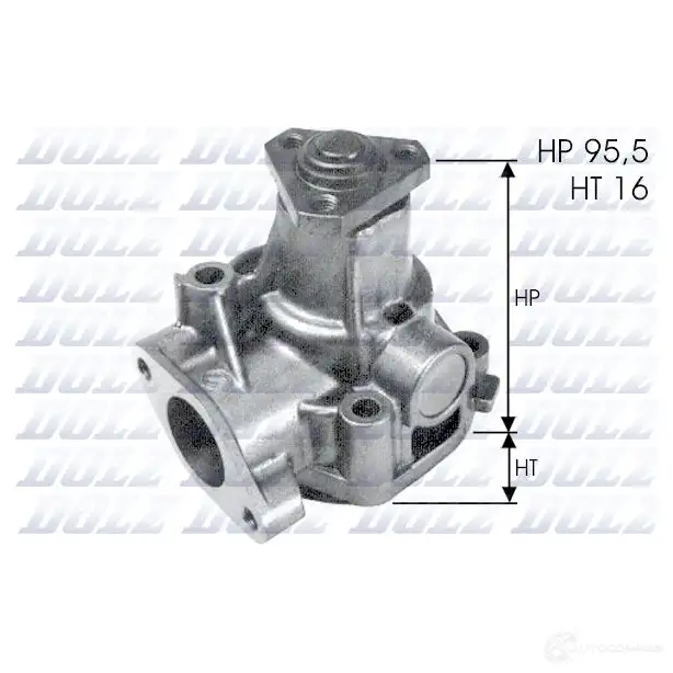 Водяной насос, помпа DOLZ L155 1470270 8430632121552 G F910SS