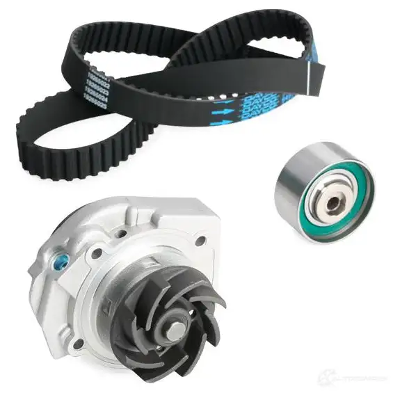 Комплект ремня ГРМ с помпой DOLZ 06KD072 1470211 KD060 05KD04 8 изображение 2