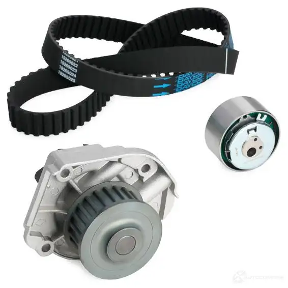 Комплект ремня ГРМ с помпой DOLZ 06KD072 1470211 KD060 05KD04 8 изображение 3