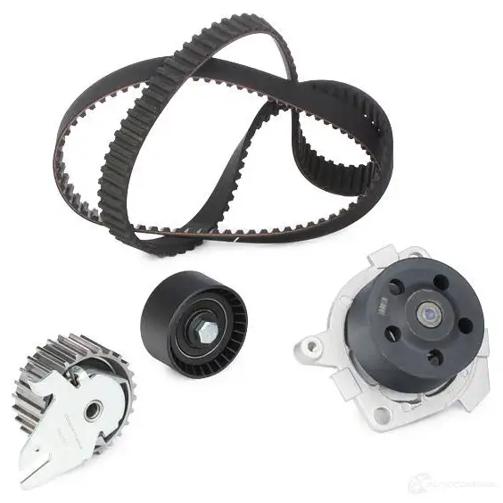 Комплект ремня ГРМ с помпой DOLZ 1470234 0 5KD063 KD086 06KD091 изображение 2
