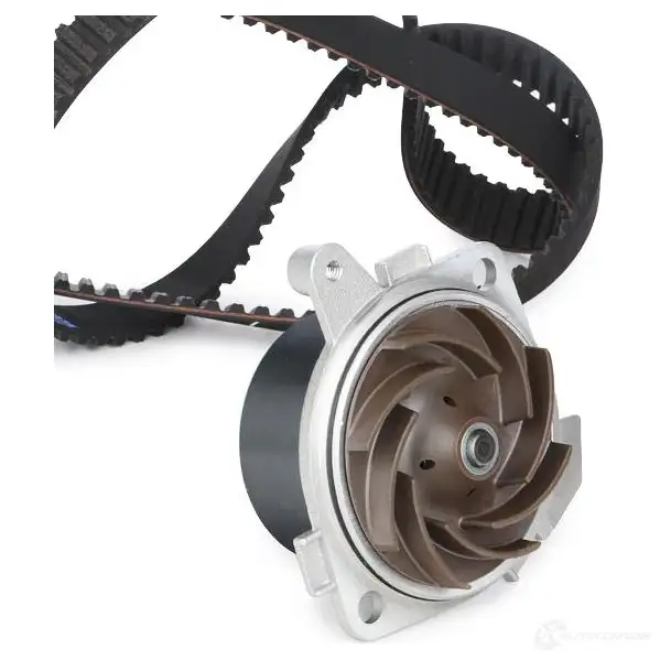 Комплект ремня ГРМ с помпой DOLZ 1470234 0 5KD063 KD086 06KD091 изображение 4