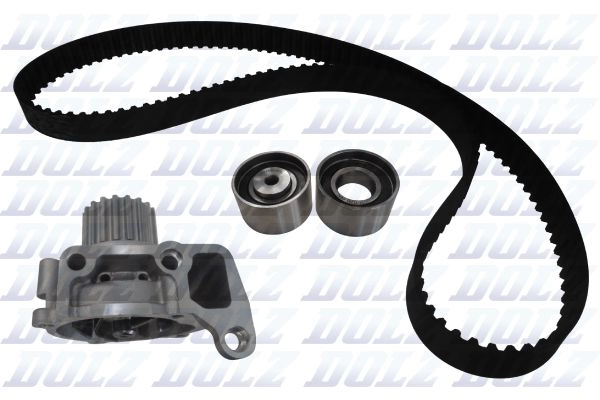 Комплект ремня ГРМ с помпой DOLZ NWQHM 8E 1440329666 KD185