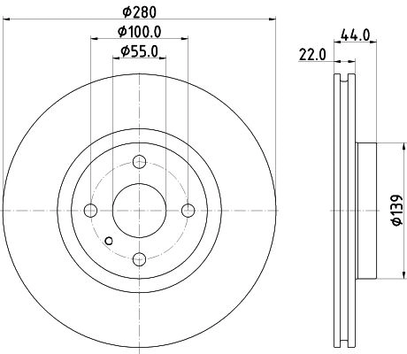 Тормозной диск DON PCD17832 GVA N8G 1441005909 изображение 0