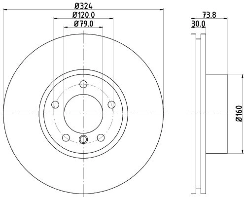 Тормозной диск DON PCD21111 SN8 HI5R 1441006183 изображение 0