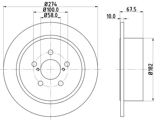 Тормозной диск DON 1441006231 PCD21602 V QKDE изображение 0