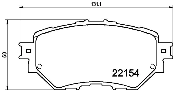 Тормозные колодки дисковые, комплект DON PCP1603 C3 CJ7 1441006416