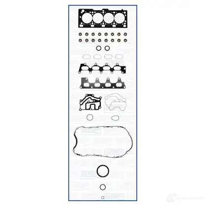 Прокладки двигателя AJUSA 50175400 VZ3 Q2X 8427769555534 1363926 изображение 0