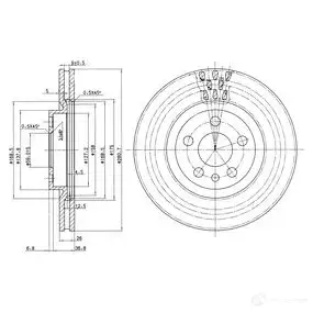 Тормозной диск DRIVE PLUS BDM6 018.20 dp1010110721 4384351 DCA630511 изображение 0