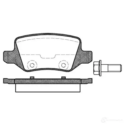 Тормозные колодки, комплект DRIVE PLUS dp1010100870 BPM0818.00 4383913 23 138