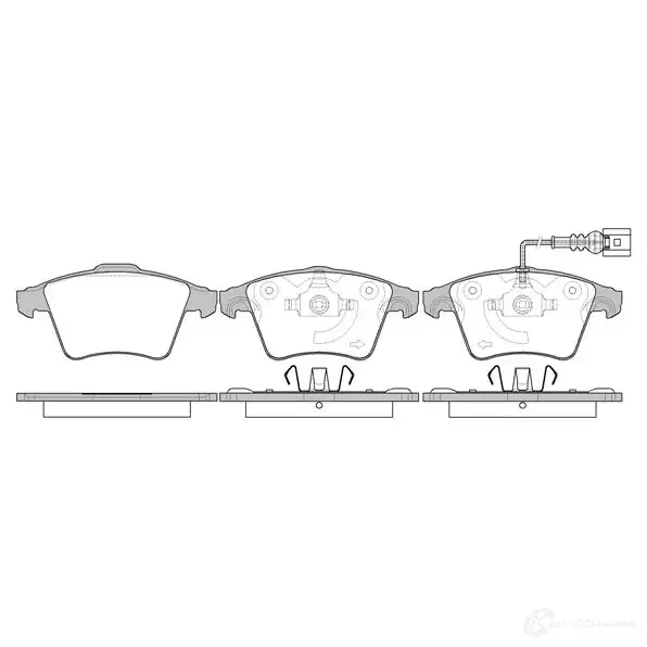 Тормозные колодки, комплект DRIVE PLUS dp1010100891 23749 4383934 2374 8