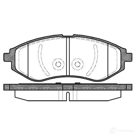 Тормозные колодки, комплект DRIVE PLUS dp1010100051 BPM0986.00 4383162 239 74 изображение 0