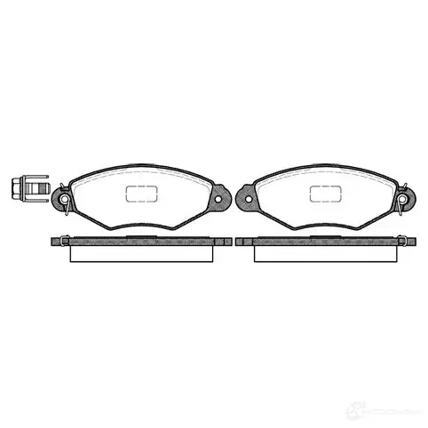 Тормозные колодки, комплект DRIVE PLUS 21981 219 80 4383887 dp1010100844