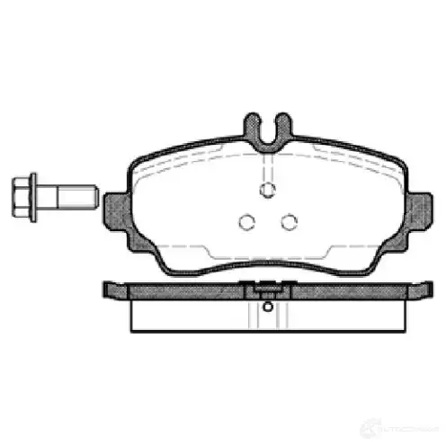 Тормозные колодки, комплект DRIVE PLUS dp1010100817 BPM0650.00 2 3070 4383860