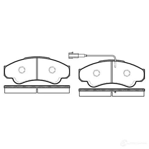 Тормозные колодки, комплект DRIVE PLUS 23859 4383917 dp1010100874 238 58