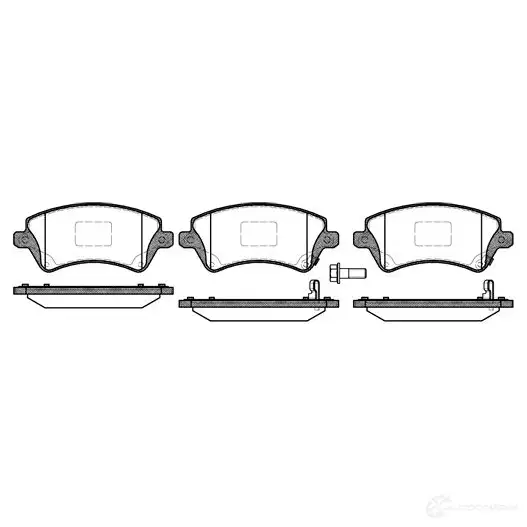 Тормозные колодки, комплект DRIVE PLUS 4383119 23767 237 66 dp1010100007