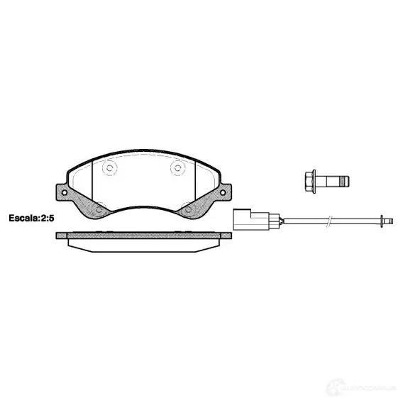Тормозные колодки, комплект DRIVE PLUS 244 85 4383944 dp1010100901 BPM1251.02