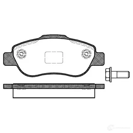 Тормозные колодки, комплект DRIVE PLUS 4383939 BPM1100.00 dp1010100896 24 072 изображение 0