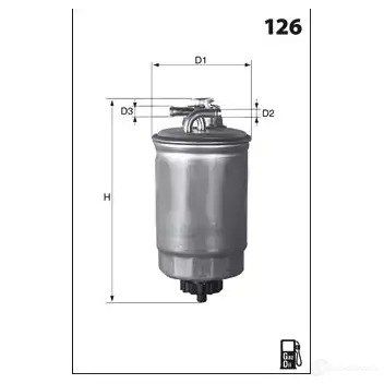 Топливный фильтр DRIVE PLUS 1 S7KBJ 4384849 dp1110130026 - Изображение 1