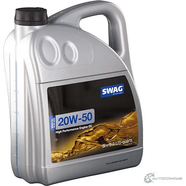 Моторное масло SWAG ACEA A3/B3/E2/E3 15932922 ACEA A3/B3/B4 1434720 изображение 0