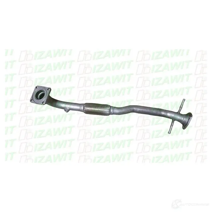 Выхлопная труба глушителя IZAWIT 17153 SVO1N T8 1438754560