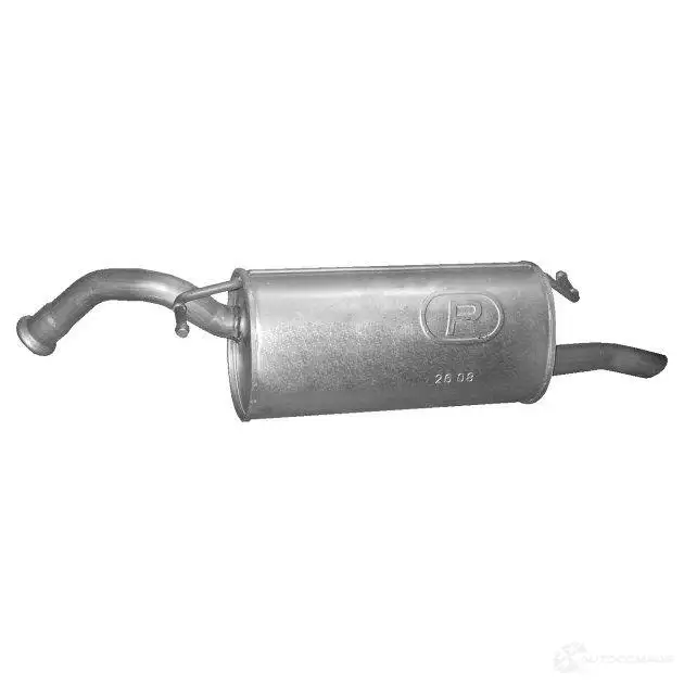 Задний глушитель IZAWIT CU Q99PX 35019 1439109502