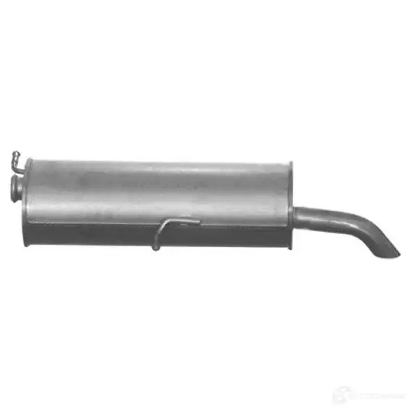 Задний глушитель IZAWIT 1439109538 N73BT D 27087