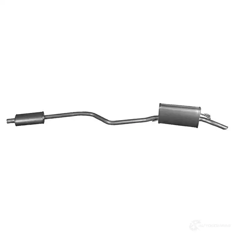Задний глушитель IZAWIT 1439109710 14015 GB 2V90N