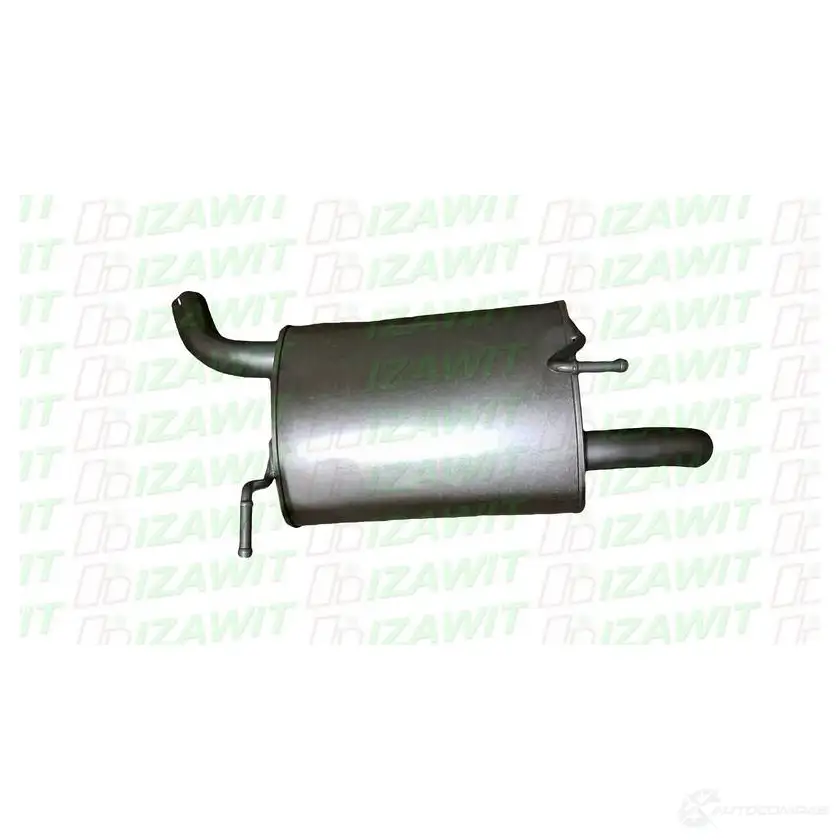 Задний глушитель IZAWIT 33076 1439109751 ICA MA9N