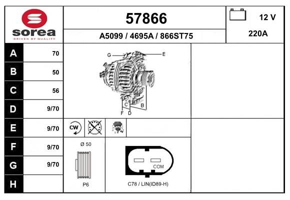 Генератор EAI 7Z1CGC U 57866 1441008914